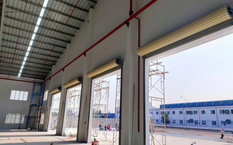Cửa Cuốn Nhà Xưởng - Cửa Cuốn Chống Cháy