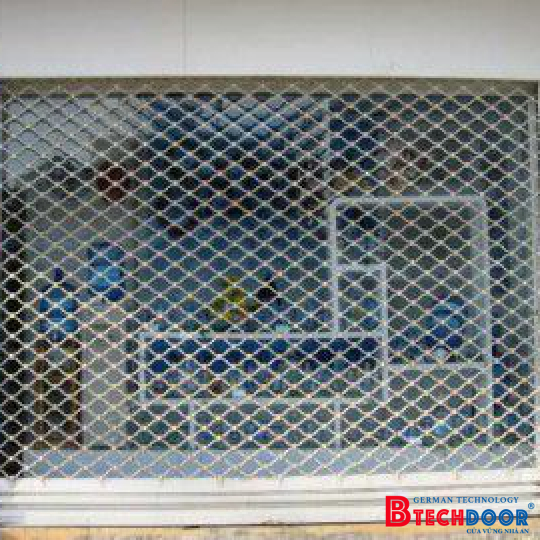 Cửa Cuốn Inox Lưới Mắc Võng