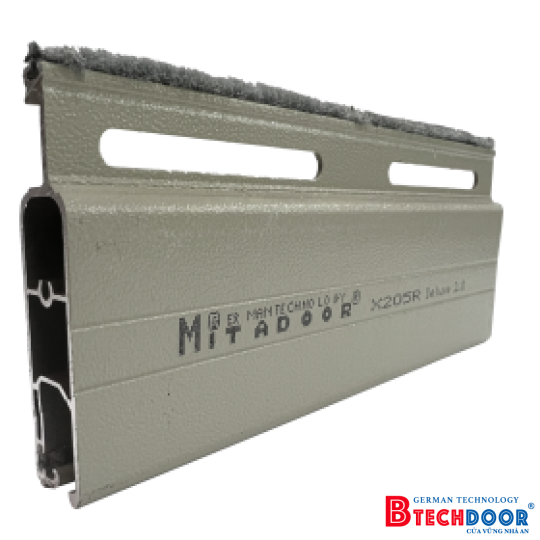 CỬA CUỐN NHÔM MITADOOR GIẢM TIẾNG ỒN X205R
